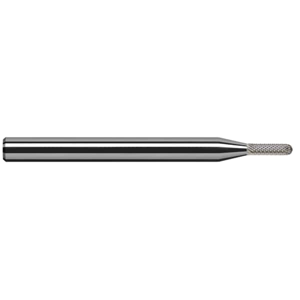 Miniature End Mill - Ball - Deburring End Mill, 0.0310" (1/32)